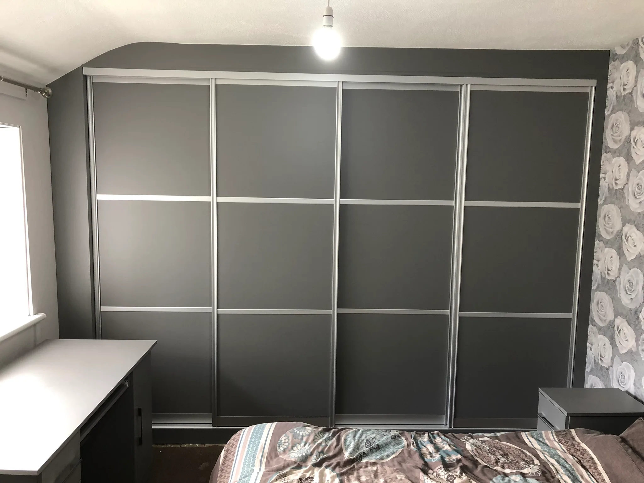 Living room media wall