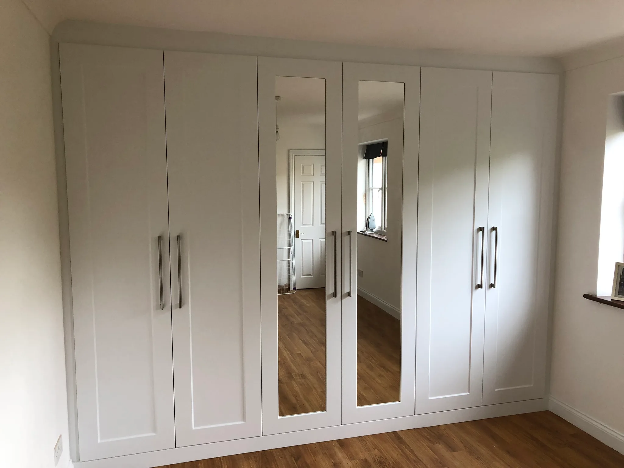 Bespoke wardrobe install