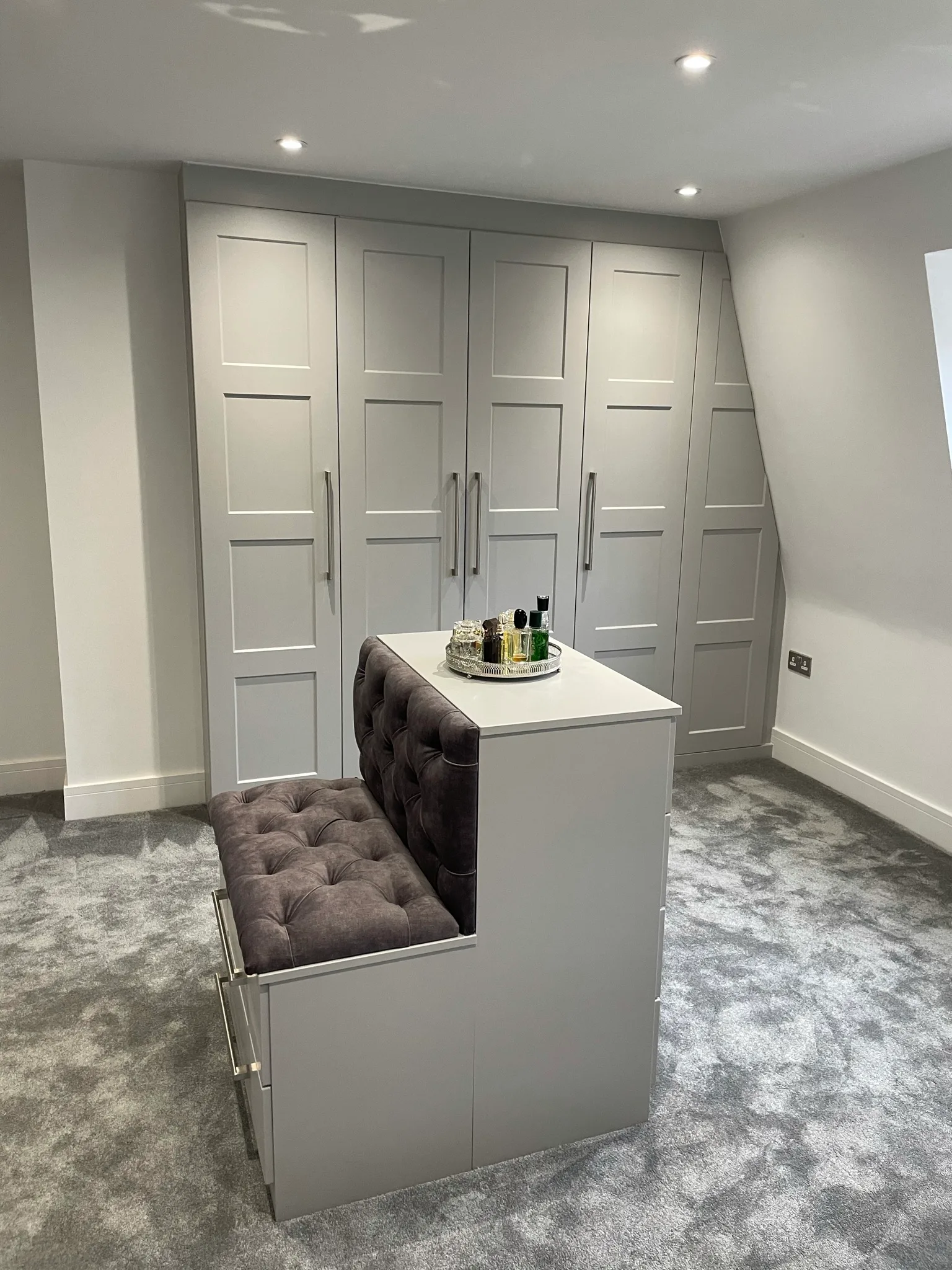 Bedroom feature wall