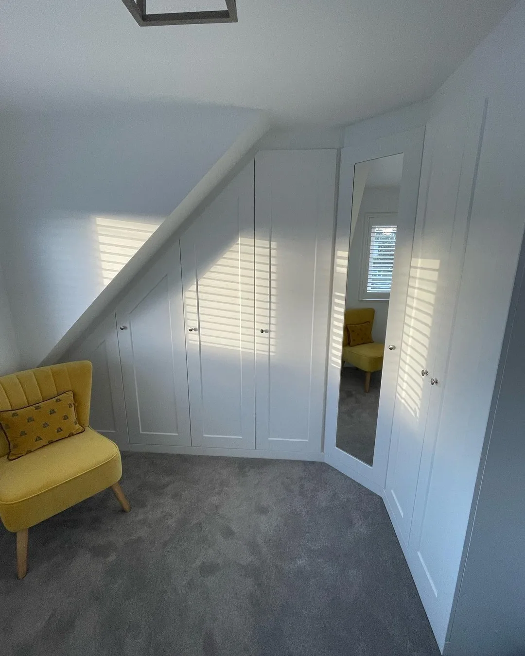 White Shaker Fitted Wardrobes