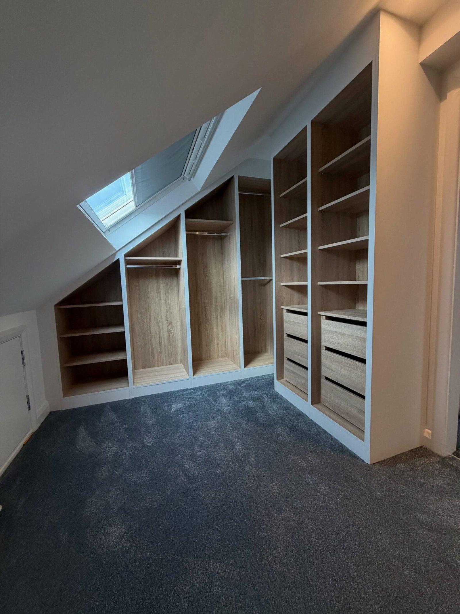 Walk in dressing room